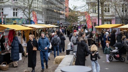 Café Exit solgte varer, fremstillet af indsatte, på julemarked i København