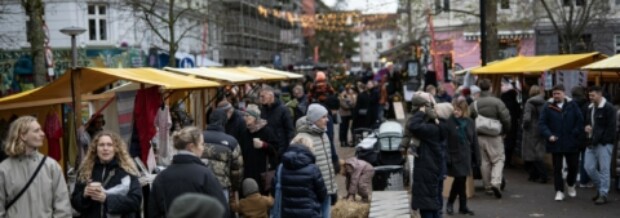Café Exit solgte varer, fremstillet af indsatte, på julemarked i København
