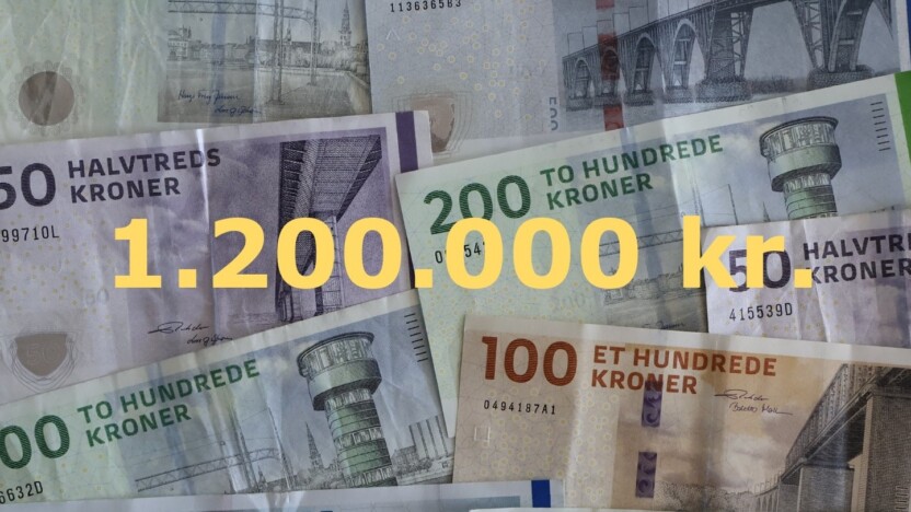 Bruger fik eftergivet gæld på 1,2 mio. kroner